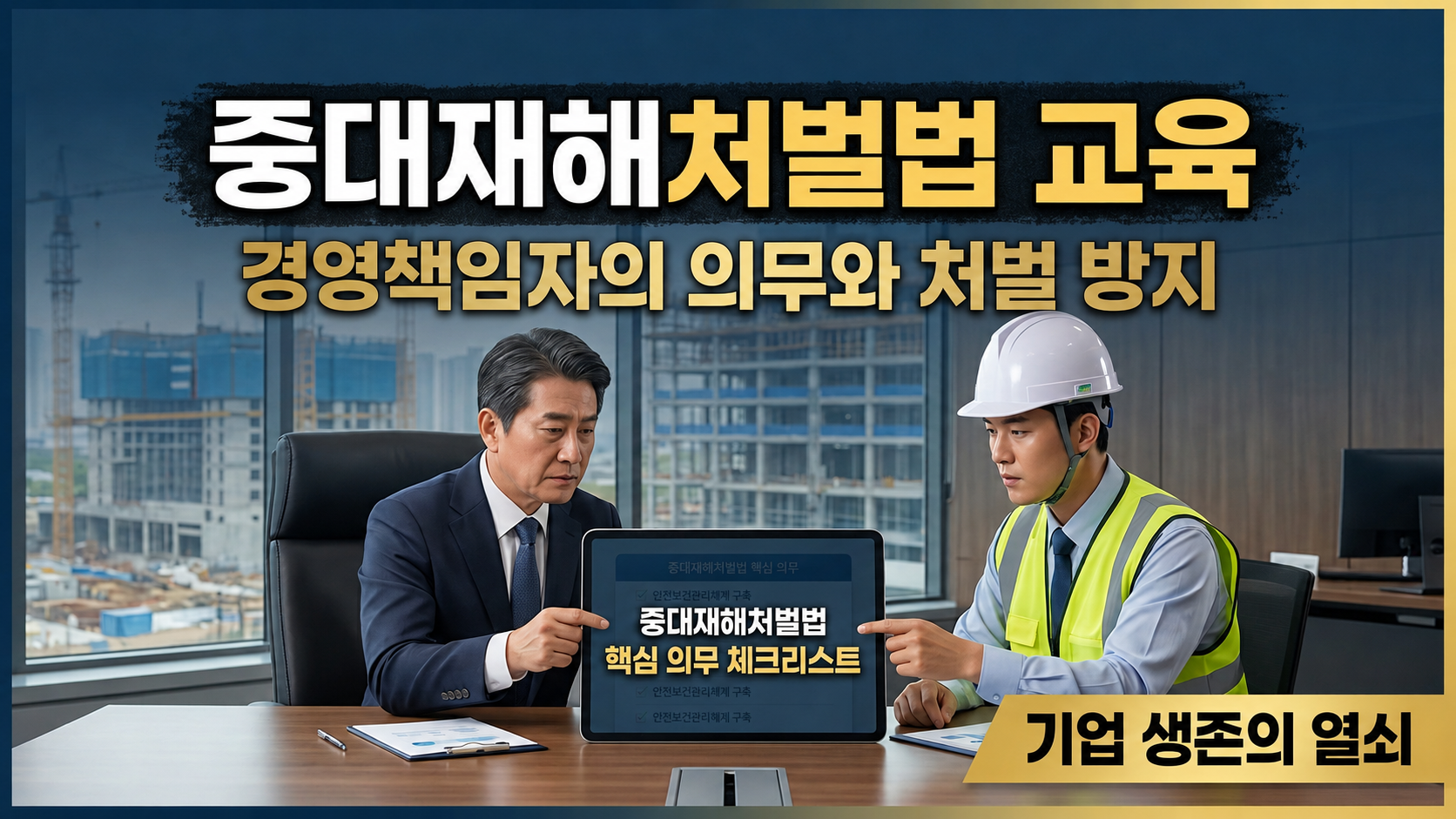 중대재해처벌법 교육